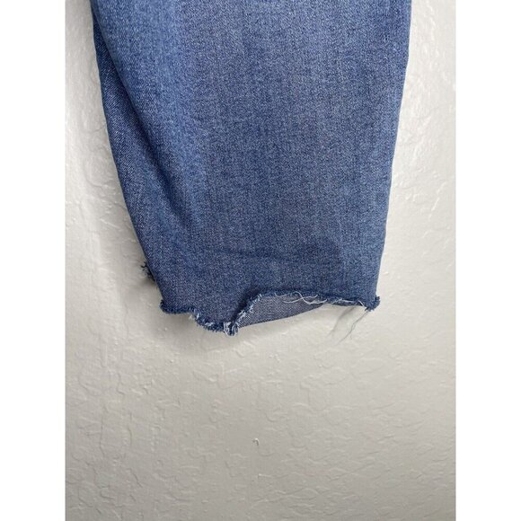 True Religion Brand Starr Distressed Raw Midrise Straight 28 Cut Off Shorts - Picture 7 of 10